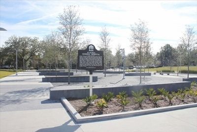 Alachua General Hospital Marker and the Florida Innovation Square at the University of Florida image. Click for full size.