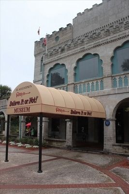 Robert L. Ripley Marker on front of Ripley's.. Click for full size. Robert L. Ripley Marker on front of Ripley's. image. Click for full size.
