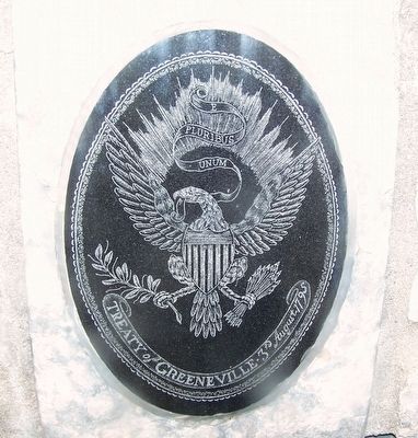 Treaty of Greene Ville Peace Medal. Click for full size. Treaty of Greene Ville Peace Medal image. Click for full size.