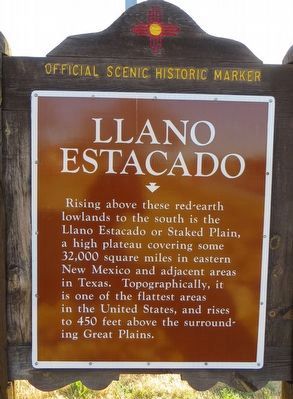 Llano Estacado Marker image. Click for full size.