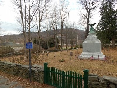 Revolutionary Cemetery Marker. Click for full size. Revolutionary Cemetery Marker image. Click for full size.