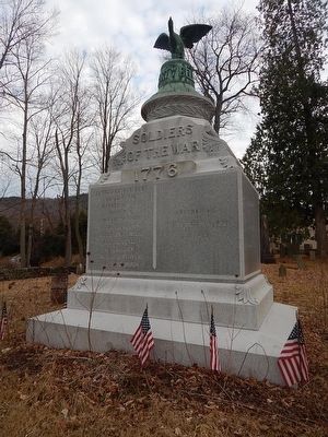 Revolutionary Cemetery Marker. Click for full size. Revolutionary Cemetery Marker image. Click for full size.