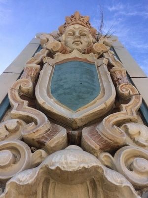 Left Decorative Pillar. Click for full size. Left Decorative Pillar image. Click for full size.