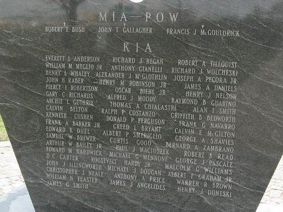 New Haven MIA – POW – KIA Memorial image. Click for full size.