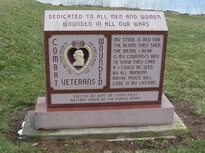Combat Wounded Veterans Marker image. Click for full size.
