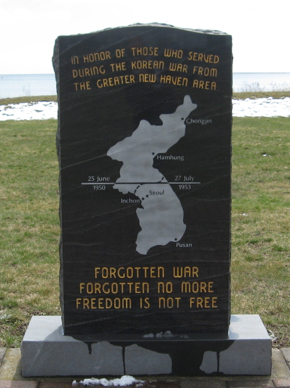 New Haven Area Korean War Monument