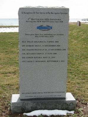 1st Battalion 102d Infantry Memorial image. Click for full size.