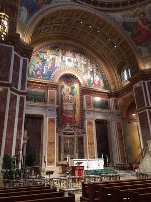 The Cathedral of Saint Matthew altar image. Click for full size.
