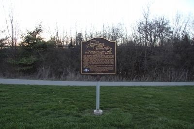 Cornstalk's Visit and the Negotiators' Escape Marker. Click for full size. Cornstalk's Visit and the Negotiators' Escape Marker image. Click for full size.