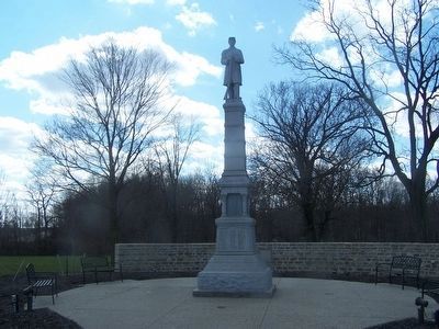 Jerome Township Soldier's Monument image. Click for full size.