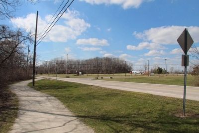 Site of Fort Deposit / Roche de Boeuf Marker image. Click for full size.