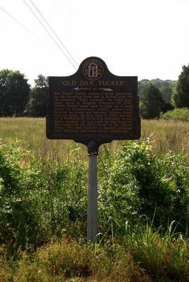 "Old Dan Tucker" Marker image. Click for full size.