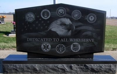 Willow Branch Veterans Memorial Marker image. Click for full size.
