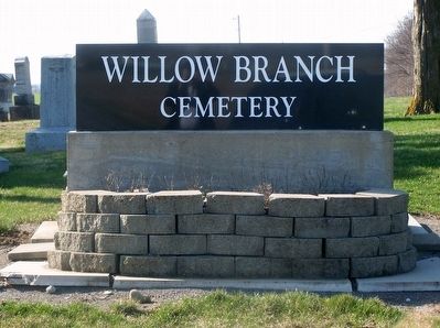 Willow Branch Veterans Memorial Marker image. Click for full size.