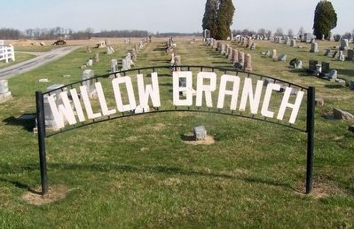 Willow Branch Veterans Memorial Marker image. Click for full size.