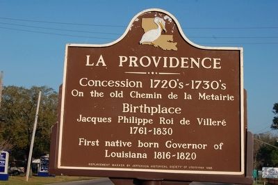 LA Providence Marker image. Click for full size.