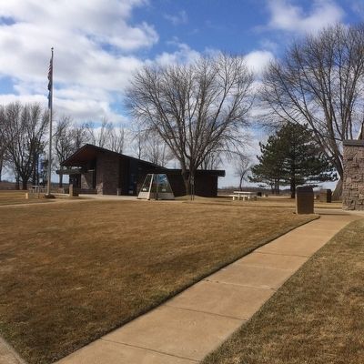 Glacial Lakes Rest Area image. Click for full size.