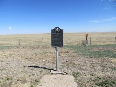 First Battle of Adobe Walls Marker. Click for full size. First Battle of Adobe Walls Marker image. Click for full size.