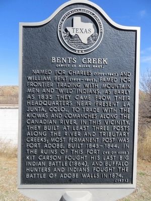 Bents Creek Marker image. Click for full size.