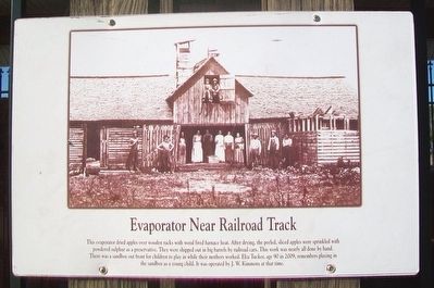 Evaporator Near Railroad Track Marker. Click for full size. Evaporator Near Railroad Track Marker image. Click for full size.