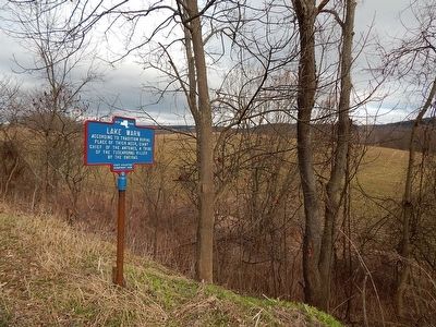 Lake Warn Marker. Click for full size. Lake Warn Marker image. Click for full size.