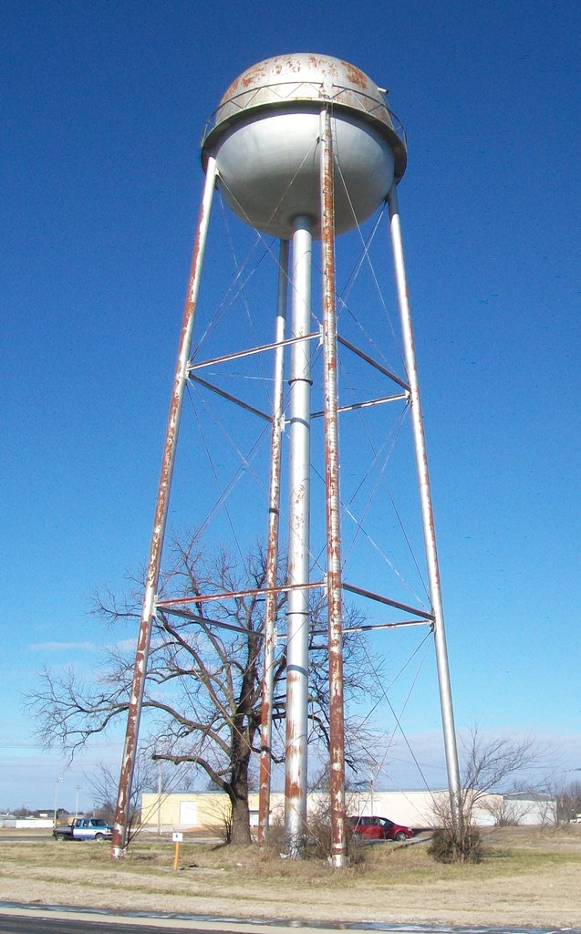 Canning Factory Marker and Water Tower