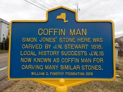 Coffin Man Marker. Click for full size. Coffin Man Marker image. Click for full size.