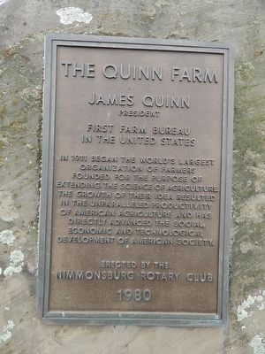 The Quinn Farm Marker. Click for full size. The Quinn Farm Marker image. Click for full size.