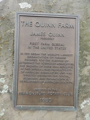 The Quinn Farm Marker image. Click for full size.