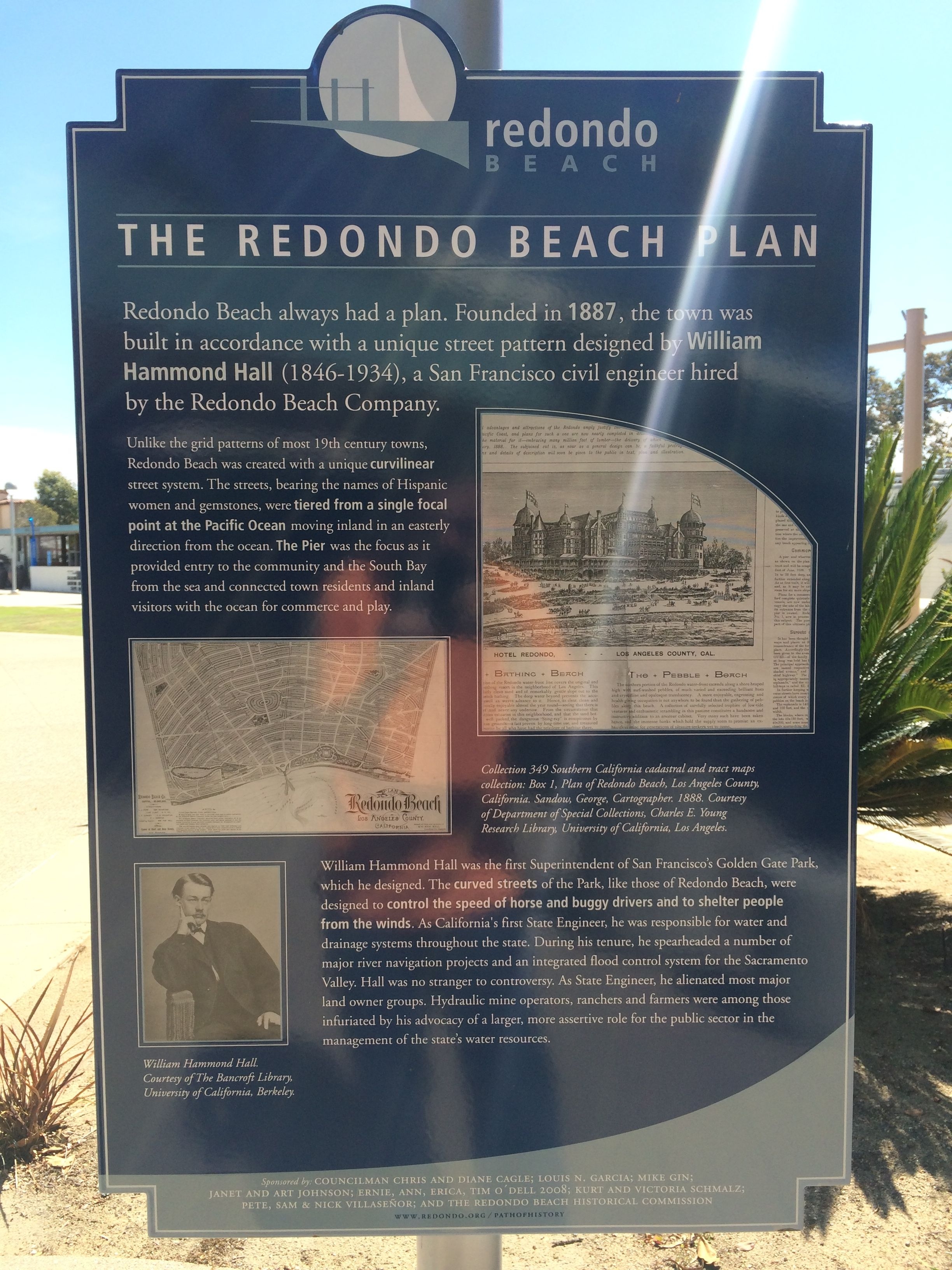 The Redondo Beach Plan Marker