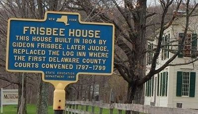 Frisbee House Marker. Click for full size. Frisbee House Marker image. Click for full size.