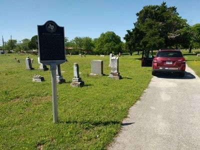 Bethany Cemetery Marker. Click for full size. Bethany Cemetery Marker image. Click for full size.