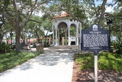 San Marco Marker in Balis Park image. Click for full size.