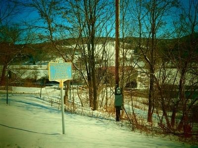 Hamden Covered Bridge Marker image. Click for full size.