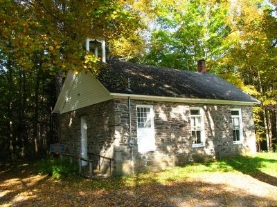Old Stone Schoolhouse Marker image. Click for full size.
