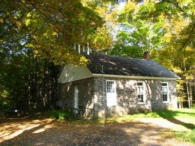 Stone School House Marker. Click for full size. Stone School House Marker image. Click for full size.