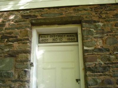 Stone School House Marker. Click for full size. Stone School House Marker image. Click for full size.