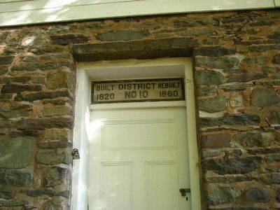 Stone School House Marker image. Click for full size.