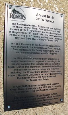 Arvest Bank Marker. Click for full size. Arvest Bank Marker image. Click for full size.