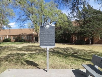 First Methodist Church of Borger Marker image. Click for full size.