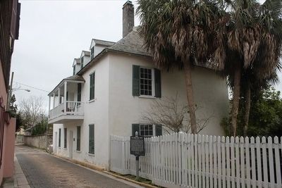 The Ximenez-Fatio House and Marker image. Click for full size.