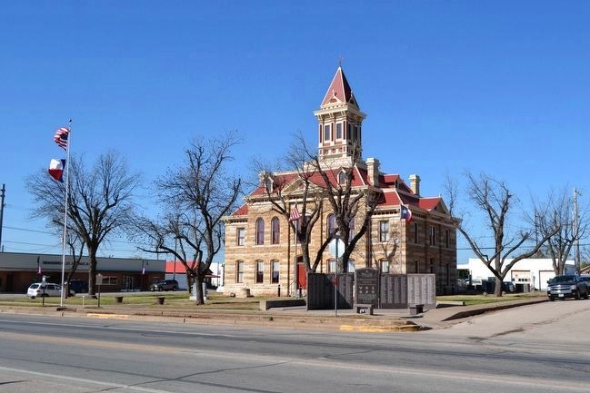 Throckmorton County Veterans Memorial. Click for full size. Throckmorton County Veterans Memorial image. Click for full size.
