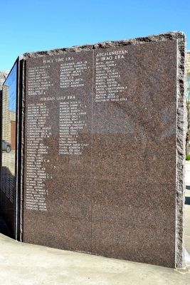Throckmorton County Veterans Memorial. Click for full size. Throckmorton County Veterans Memorial image. Click for full size.
