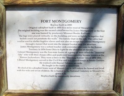 Fort Montgomery Marker image. Click for full size.