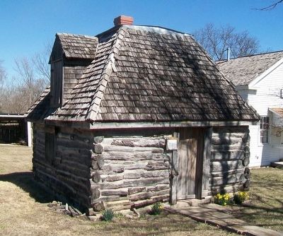 Clausen Cabin and Marker image. Click for full size.