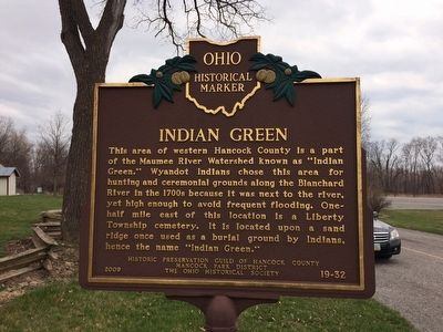 Indian Green Marker image. Click for full size.