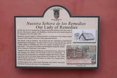 Nuestra Señora de los Remedios Marker. Click for full size. Nuestra Señora de los Remedios Marker image. Click for full size.