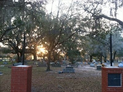 Clay Sink Cemetery. Click for full size. Clay Sink Cemetery image. Click for full size.