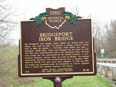 Bridgeport Marker. Click for full size. Bridgeport Marker image. Click for full size.