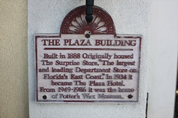 The Plaza Building Marker